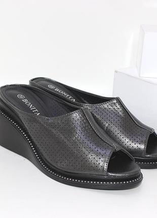 Удобные шлепанцы на танкетке, женские босоножки на танкетке, сдобные босоножки на танкетке, красивые шлепанцы на танкетке