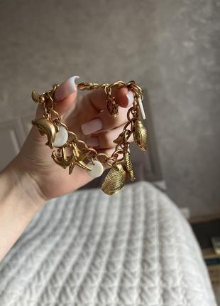 Браслет на морскую тематику морская звезда рамушка