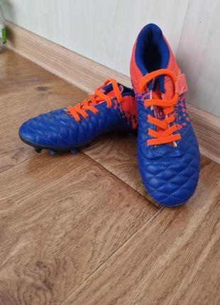 Бутсы, копачки, сороконожки детские decathlon 32 р