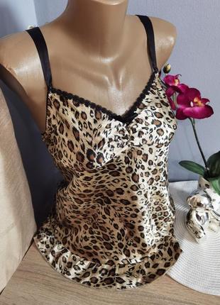 Брендова атласна майка топ розміру s-m