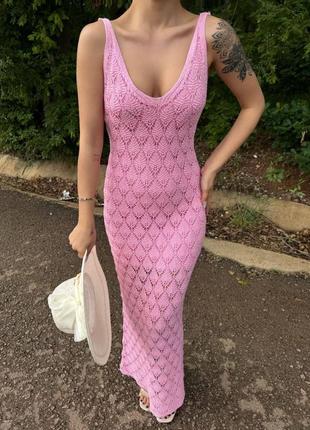 Сукня вʼязана