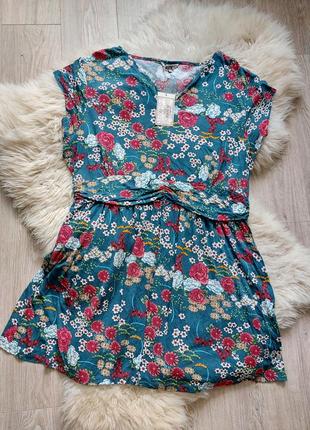 💜🌺🩵 мягкое платье мега батал
