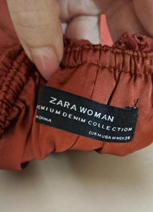 Ромпер zara з відкритими плечима комбінезон шортами5 фото