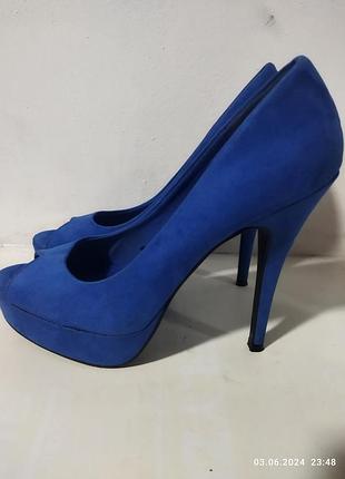 Туфли замшевые фирмы н&м (divided). швеция.