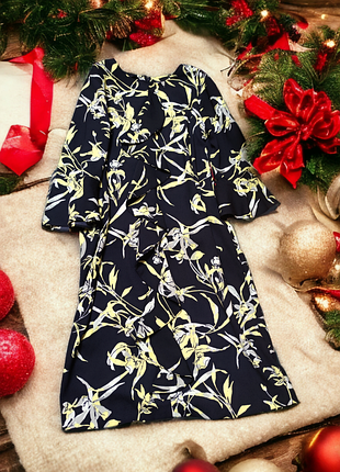 Гарне плаття m&s collection принт квіти етикетка