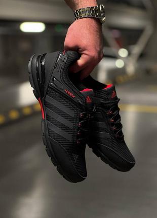 Р.44 кросівки adidas terrex light black red ad023