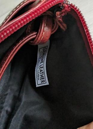 Міні сумочка через плече з натурального шкіри4 фото