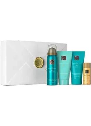 Подарунковий набір доглядової косметики ритуалс карма rituals the ritual of karma soothing treat new travel col "kg"