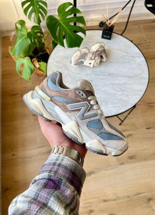 Кросівки new balance 9060 mushroom1 фото