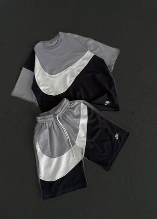 Костюм летний nike шорты + футболка ⬛️