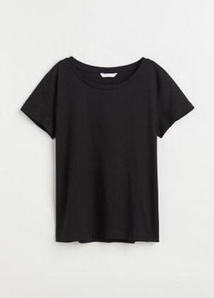 Новая хлопковая футболка h&m
