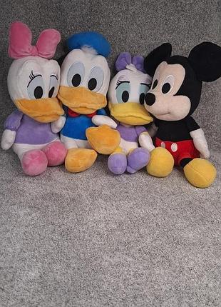 М'яка іграшка, disney, персонажі мультфільмів мікі, дональд, дейзі