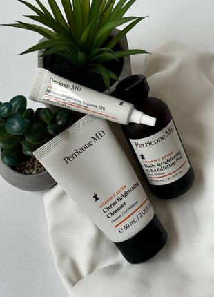 Perricone md vitamin c ester brightening regimen