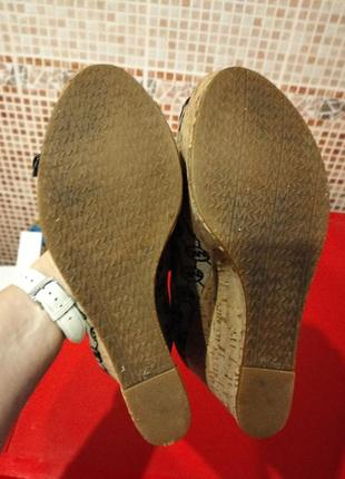 Босоножки на танкетке платформе "michael kors" 39-404 фото