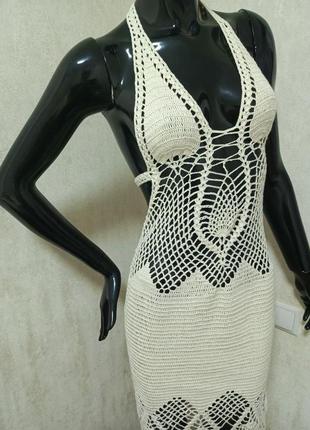 Неймовірний сарафан в'язаний гачком