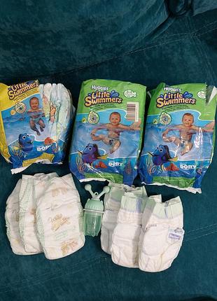 Підгузки huggies 2 та ніблер