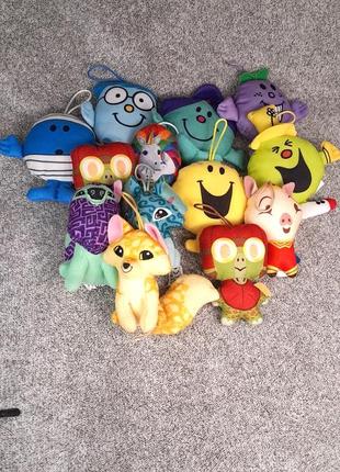 Подвески из коллекций mcdonald's, happy miles