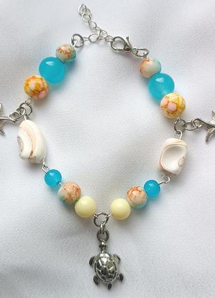 Морський браслет 🐢🐚🌊