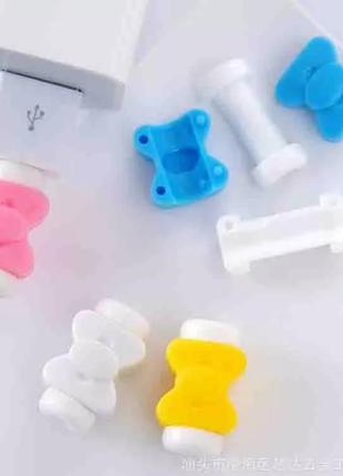 2 шт (набір), захист для зарядних кабелів apple, xiaomi, samsung.