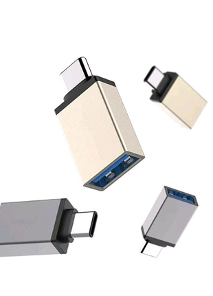Перехідник, адаптер otg з type c to usb