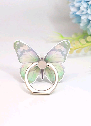 Кільце тримач, попсокет, підставка бачочка, green 🦋, popsocke