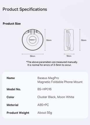 Магнітна magsafe підставка baseus для телефона iphone3 фото