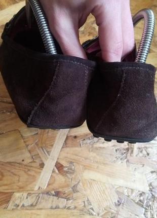 Шкіряні замшеві оригінальні мокасини туфлі лофери gucci6 фото