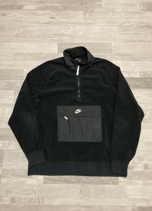 Nike флисовый анорак кофта