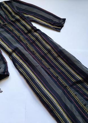 Льняна сукня-сорочка