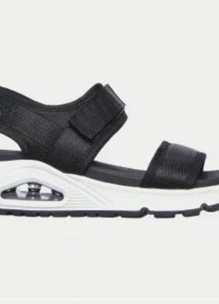 Оригинальные текстильные босоножки skechers