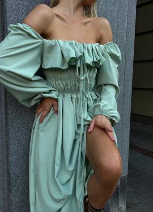Невероятное красивое удлиненное платье на все события жизни❣️ легкая приятная ткань, добавляет комфорта в жаркие дни (не светится). идет как на фото4 фото