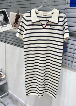 Платье сарафан в стиле miu miu