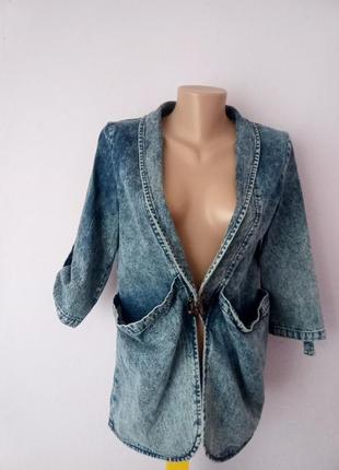 Піджак джинсовка куртка жакет
