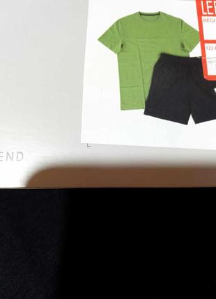 Чоловіча піжама шортами шорти футболка комплект костюм чоловічий для дому4 фото