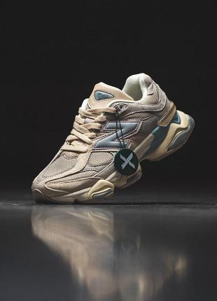 Нью ябеленс кроссовки коричневые new balance 9060