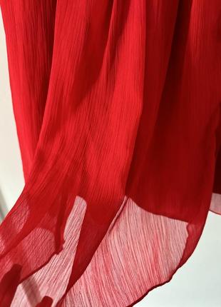Красное платье s размер 3