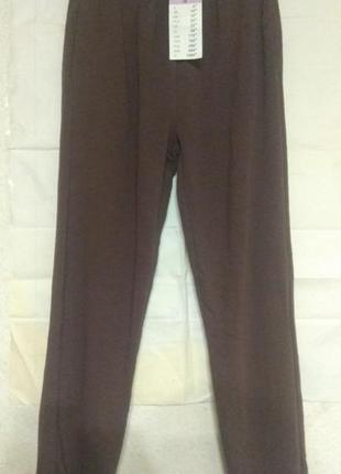 Спортивные штаны женские sinsay, размер м, темно-коричневые2 фото