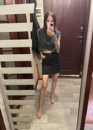 Джинсова спідниця