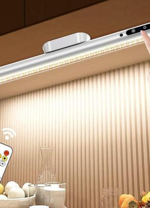 Настенные светильники с батарейным питанием hapfish, перезаряжаемая магнитная светодиодная панель