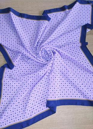 Шелковый очень-очень нежный винтажный платок