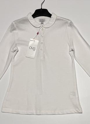 Стильна сорочка рубашка поло на дівчинку