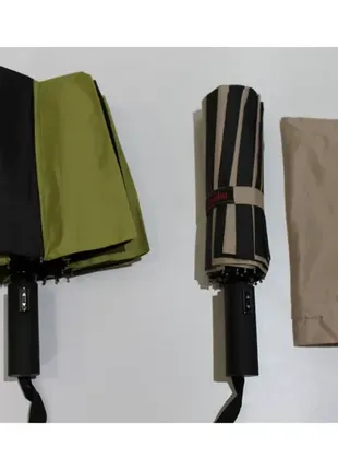 Зонт, парасолька, автомат, 16 спиць карбонові, анти-вітер, 00918-12 фото