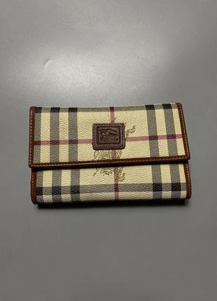 Burberrys vintage кожаный кошелек