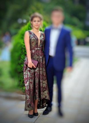 Вечернее выпускное платье
