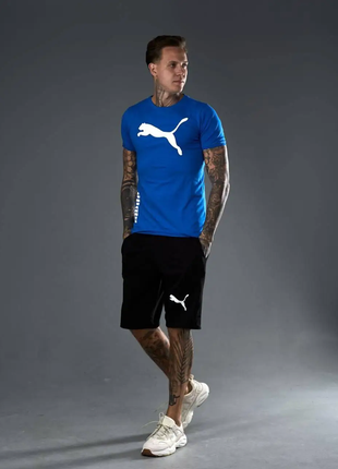 Літній, спортивний костюм puma, шорти + футболка пума