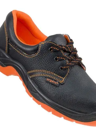 Спецвзуття туфлі захисні робочі з металевим носком із коров'ячої шкіри, робоче взуття