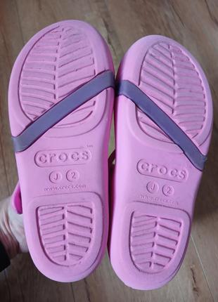 Босоножки кроксы, crocs оригинал. р j2 наш 328 фото