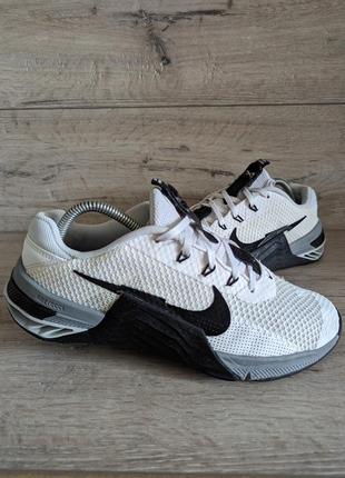 Кроссовки тренировочные зальные б/у найк nike nike unisex metcon 7 crosstrainer 41-42 р 26,5 см4 фото