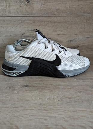 Кроссовки тренировочные зальные б/у найк nike nike unisex metcon 7 crosstrainer 41-42 р 26,5 см