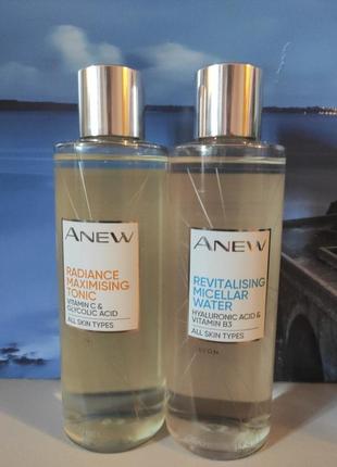 Міцелярна вода anew avon 200 ml